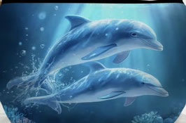 Kosmetiktasche Delphin