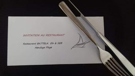 INVITATION AU RESTAURANT - Restaurant Battela