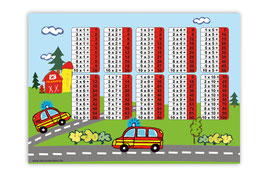 1x1 Lernposter | Feuerwehr