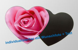 Magnetfotos - Herz |  Rose