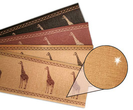 Bronze - Metallic Bordüre | Giraffe
