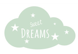 Wandaufkleber | Wolke - Sweet Dreams