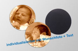 Magnetfoto mini rund | personalisierbar mit Foto