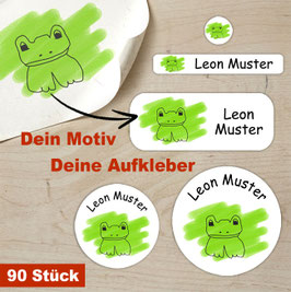 Schulstarter-Set - 90 teilig | Dein eigenes Motiv