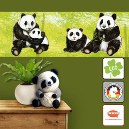 XXL ECO  Kinderbordüre | Pandabären