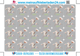 Schuhaufkleber | Maus - grün