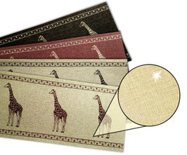 Gold - Metallic Bordüre | Giraffe