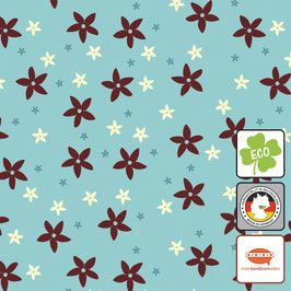 ECO Vlies Bordüre | Kleine Blüten - Millefleur
