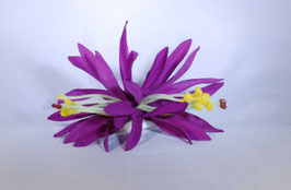 12 cm Spider-Lily-Haarclip lila
