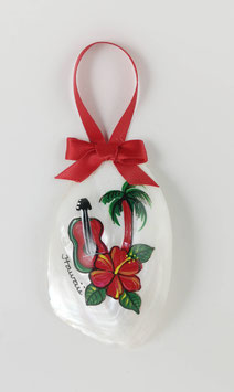 Anhänger Muschelplatte UKULELE