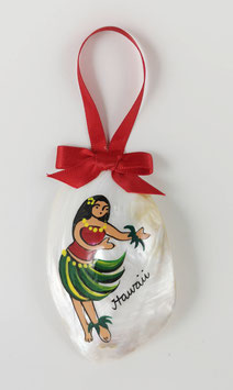Anhänger Muschelplatte UKULELE