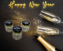 ♥ „HAPPY NEW YEAR“ BIO-BLÜTENHONIG ♥  (kleine Geschenke machen Freude)