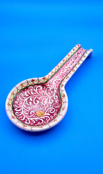 Poggiamestolo Graffiato rosso
