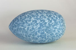 Eiform, blau-weiss, M1 ca.16cm