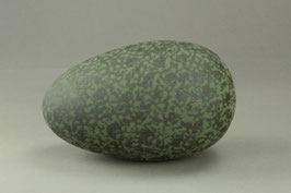Eiform, grün-schwarz, ca. 20cm