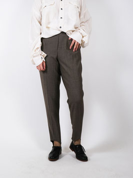 STIRRUP TROUSERS BROWN
