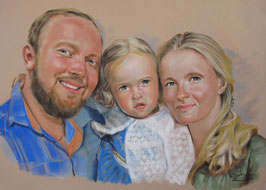 Pastel or Charcoal Drawing from your Portrait Photo