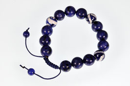 Delftsblauwe armband Lapis Lazuli DB-2053