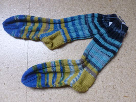Handgestrickte Kinder-Socken  "Willi"