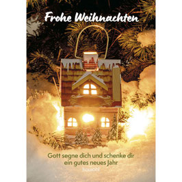 Grußheft: Frohe Weihnachten