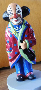 Clown, Holz
