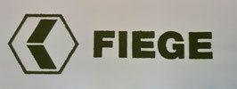 Firmenlogo FIEGE aus Moos