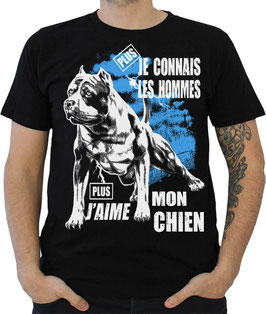 tshirt J'aime mon chien