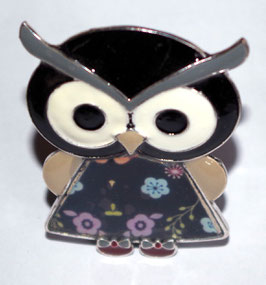 bouton de commode hibou en robe