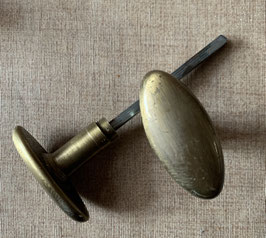 Ensemble de très ancienne poignées laiton