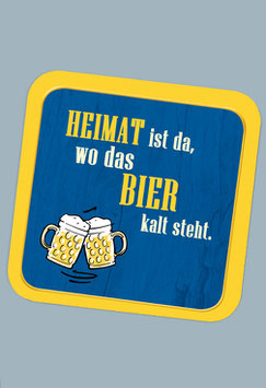 Bierdeckel-Set 2-in-1 Heimat