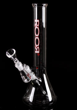 Roor Bong Little Sista 3,2mm 35cm 14,5mm Custom Con DryCatcher Logo: BIANCO E ROSSO
