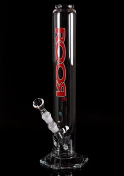 Roor Bong Blue 1000 3.1mm 46cm 18,8mm CON DIFFUSORE LOGO: RED OUTLINE WHITE