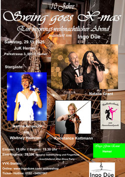 "10 Jahre Swing goes X-mas" Hemer/ Eintrittskarte