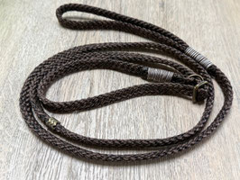 Retrieverleine braun mit Farbverlauf braun/beige Takelung