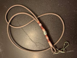 Glattleder taupe mit Farbverlauf Casual Collection mit Pfötchen