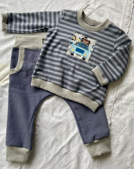 Baby Set, Cordhose & Shirt Größe74/80