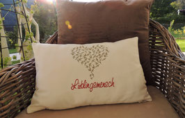 DEKO Kissen Lieblingsmensch