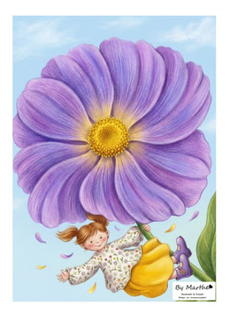 Polly en de paarse bloem