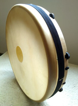 Schnell stimmbare Schamanentrommel Durchmesser 40 cm, Rahmen Ahorn, LAMBEG-Trommelhaut