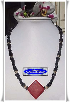 1230. Onyx-Achat-Swarovski-Kette