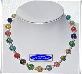 2284. bunte Muranoglas-Kette