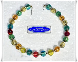 273) buntes Muranoglas-Armband