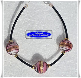 261) Muranoglasperlen-Armband