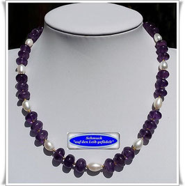 2132. edles Amethyst-Collier