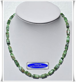 1947. sommerliche Muranoglas-Perlen-Swarovski-Kette Set