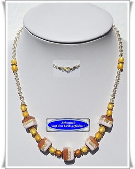 549. edle Muranoglas-Perlenkette