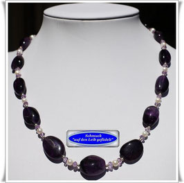 1979. elegante Amethyst-Kette