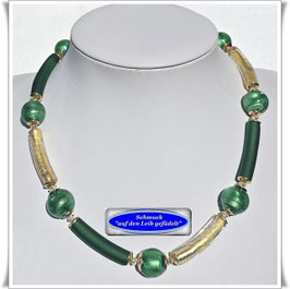 2297. außergewöhnliches Muranoglas-Collier