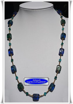 2110. elegante Muranoglas-Perlenkette Set