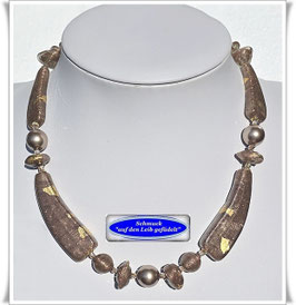 2294. außergewöhnliches Muranoglas-Collier